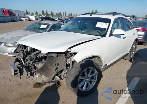 2007 Infiniti Fx35 z USA, uszkodzony, nr VIN JNRAS08W67X204228